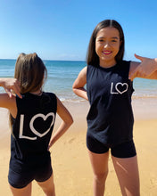Load image into Gallery viewer, The L Heart Tank - Black
