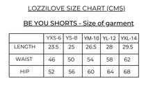 Load image into Gallery viewer, BE YOU Shorts - Black
