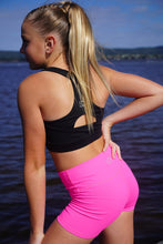 Load image into Gallery viewer, BE YOU Shorts - Neon Pink

