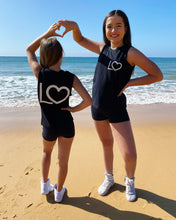 Load image into Gallery viewer, The L Heart Tank - Black
