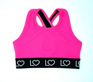 Lozzilove CLASSIC Pink Crop