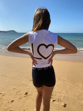 Load image into Gallery viewer, The L Heart Tank - White
