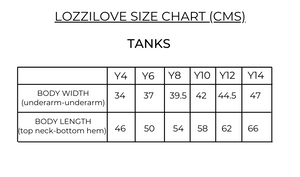 Lozzilove Tank - Black