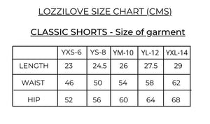 Lozzilove CLASSIC Black Short