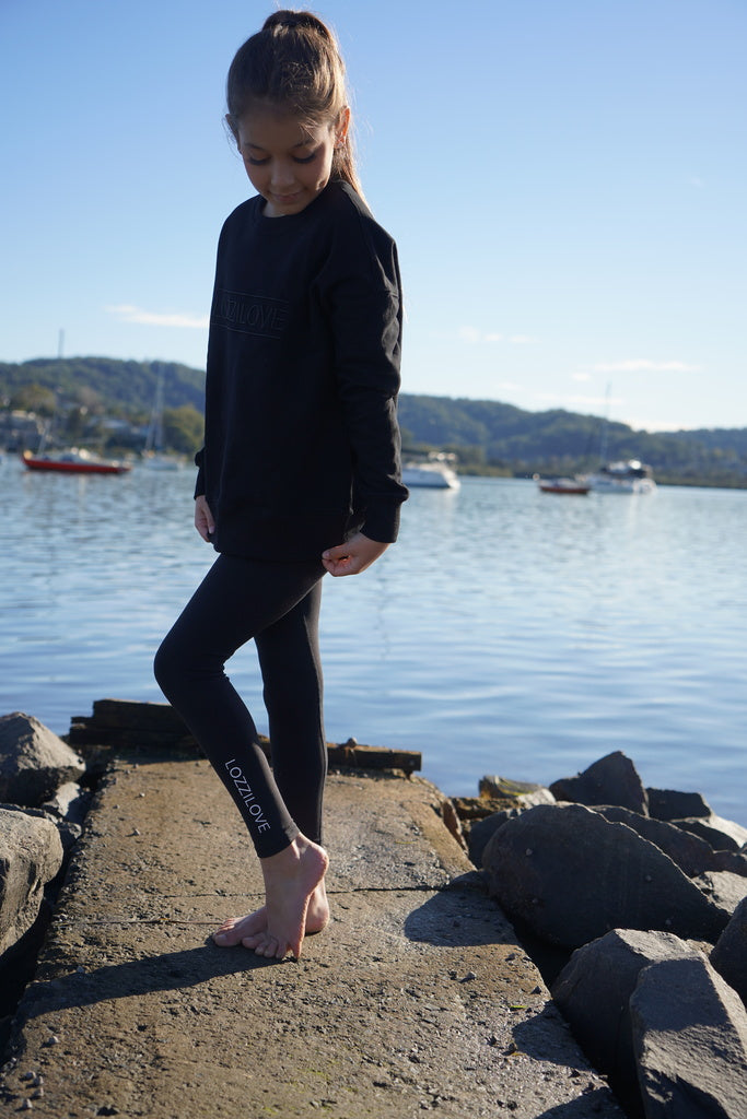 Lozzilove Everyday Tights -Black