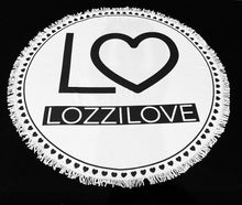 Load image into Gallery viewer, Lozzilove Round Beach Towel
