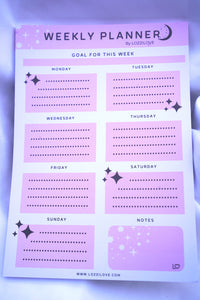 Weekly Planner